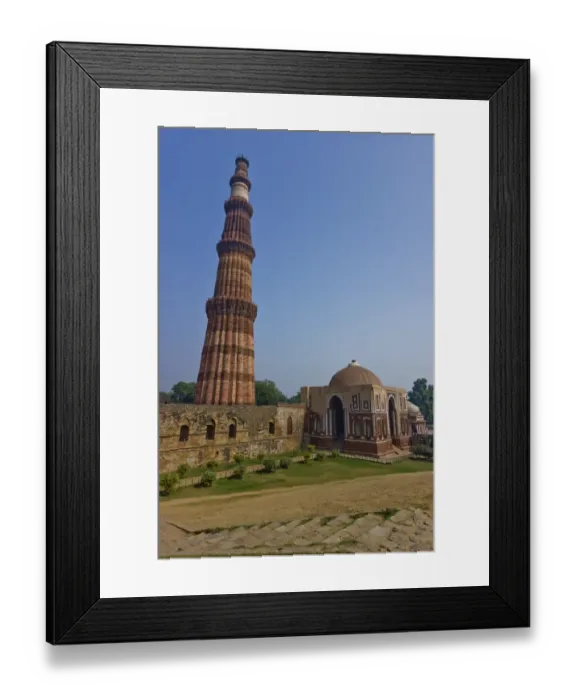 Framed Print : Qutub Minar Framed Print : Qutub Minar