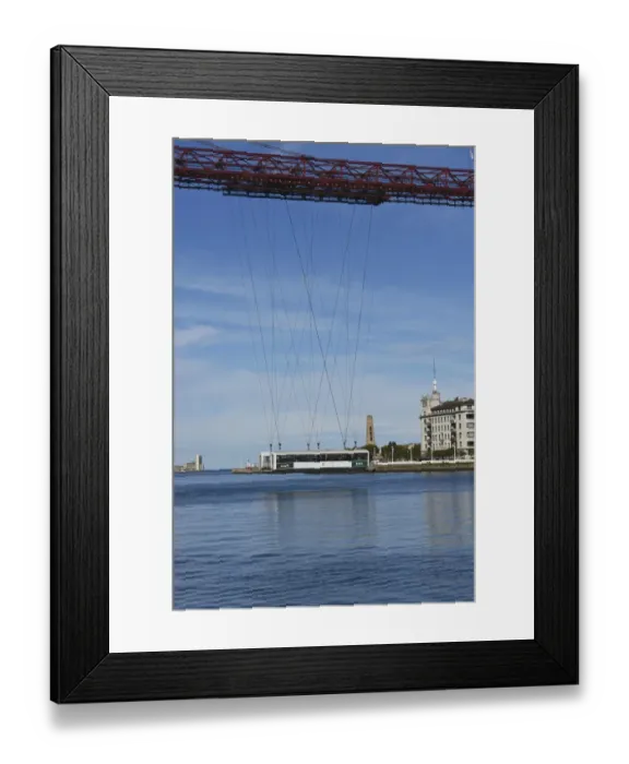 Framed Print : Bizkaia Bridge, Puente Colgante, Bilbao, Spain Framed Print : Bizkaia Bridge, Puente Colgante, Bilbao, Spain