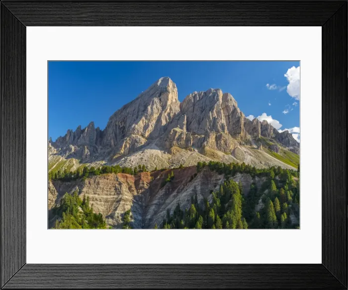 Framed Print : Sass de Putia