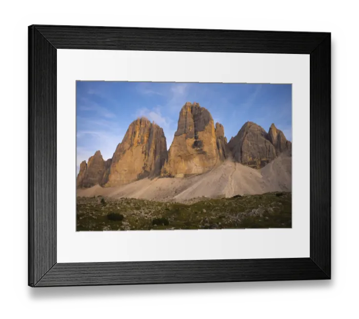 Framed Print : Tre Cime di Lavaredo Framed Print : Tre Cime di Lavaredo