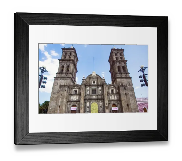 Framed Print : Mexican Landmarks Framed Print : Mexican Landmarks
