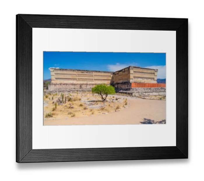 Framed Print : Mexican Landmarks Framed Print : Mexican Landmarks
