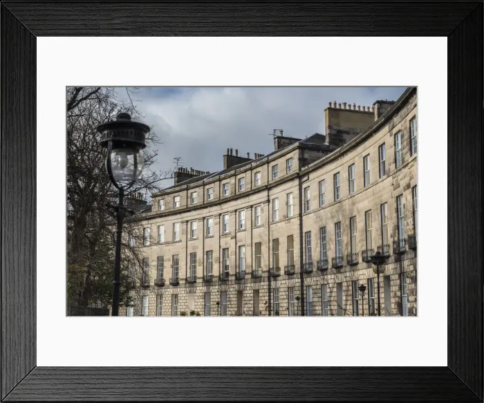 Framed Print : Royal Circus in Edinburghs New Town Framed Print : Royal Circus in Edinburghs New Town