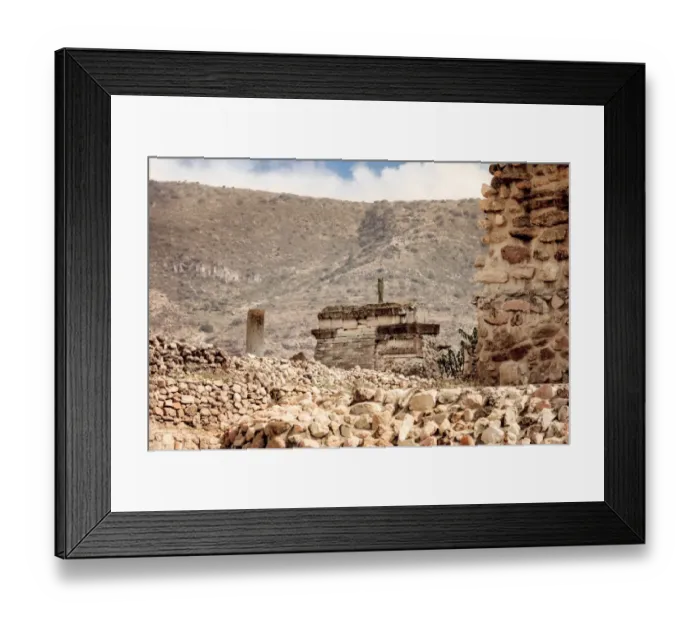 Framed Print : Ruins in Mitla, Oaxaca, Mexico Framed Print : Ruins in Mitla, Oaxaca, Mexico