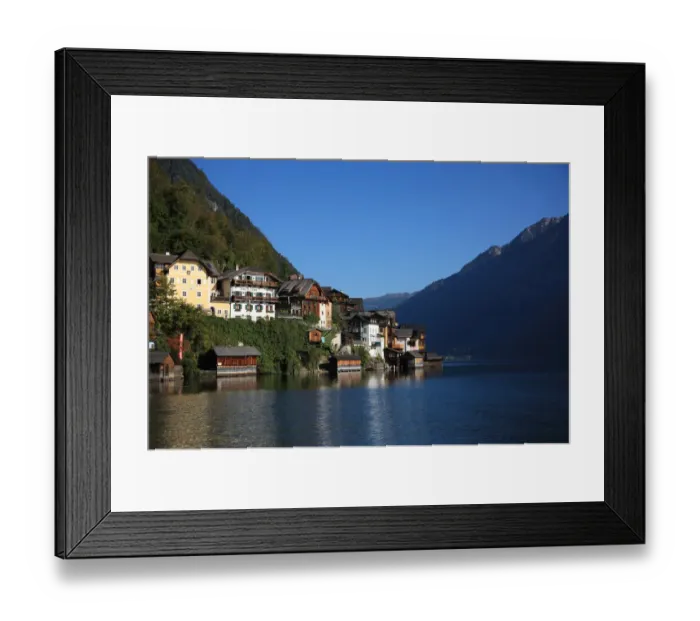 Framed Print : Austria, Hallstatt Framed Print : Austria, Hallstatt