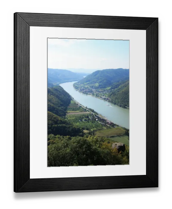 Framed Print : Austria, Wachau, Danube River