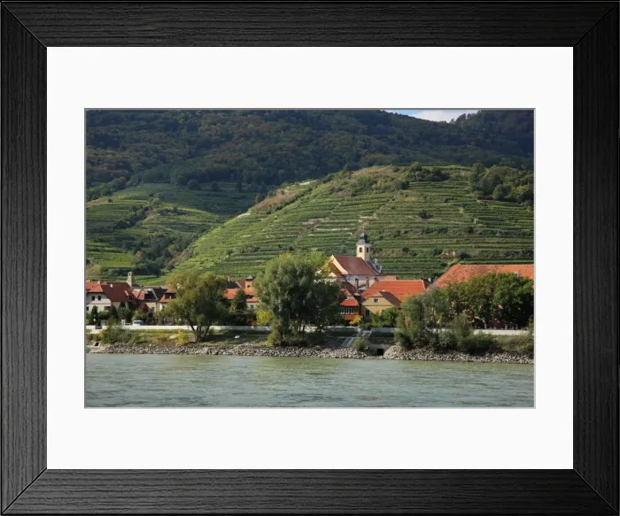 Framed Print : Austria, Wachau, Weissenkirche in der Wachau Framed Print : Austria, Wachau, Weissenkirche in der Wachau