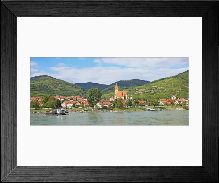 Framed Print : Austria, Wachau, Weissenkirche in der Wachau Framed Print : Austria, Wachau, Weissenkirche in der Wachau