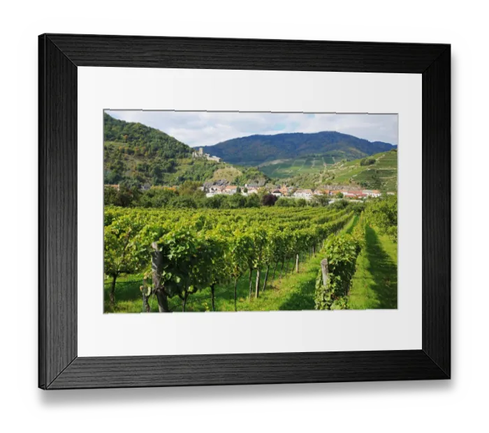 Framed Print : Austria, Wachau, Spitz an der Donau