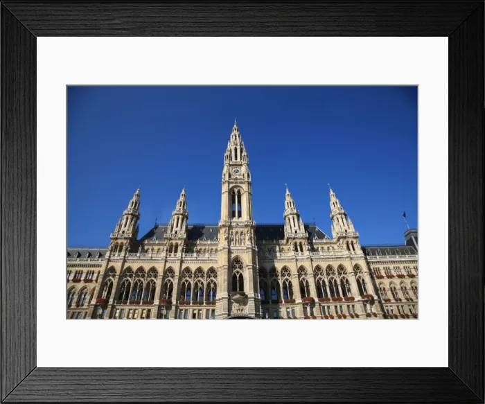 Framed Print : Austria, Vienna, Town Hall Framed Print : Austria, Vienna, Town Hall
