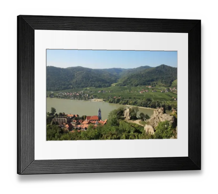 Framed Print : Austria, Wachau Valley, DAOErnstein Framed Print : Austria, Wachau Valley, DAOErnstein