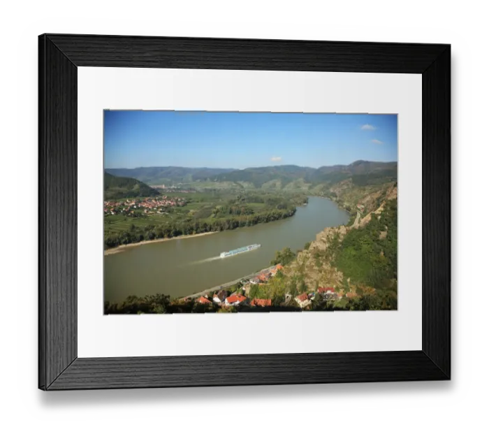 Framed Print : Austria, Wachau Valley, DAOErnstein Framed Print : Austria, Wachau Valley, DAOErnstein