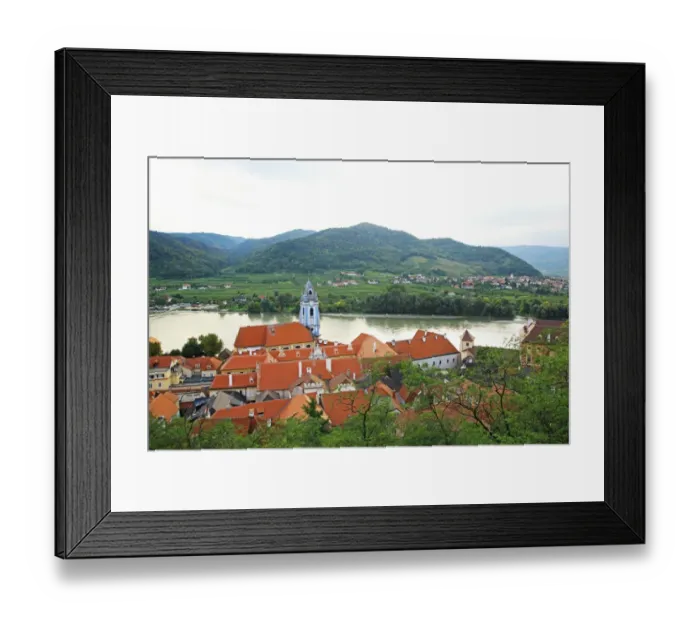Framed Print : Austria, Wachau Valley, DAOErnstein Framed Print : Austria, Wachau Valley, DAOErnstein