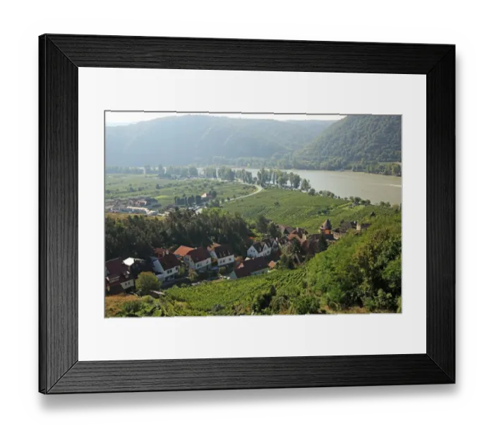 Framed Print : Austria, Wachau Valley, DAOErnstein Framed Print : Austria, Wachau Valley, DAOErnstein