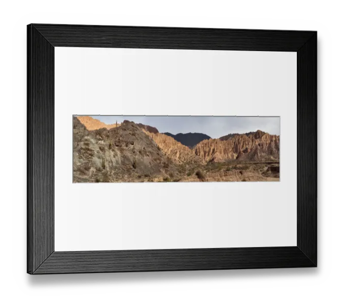 Framed Print : Quebrada de Humahuaca, panorama view Framed Print : Quebrada de Humahuaca, panorama view
