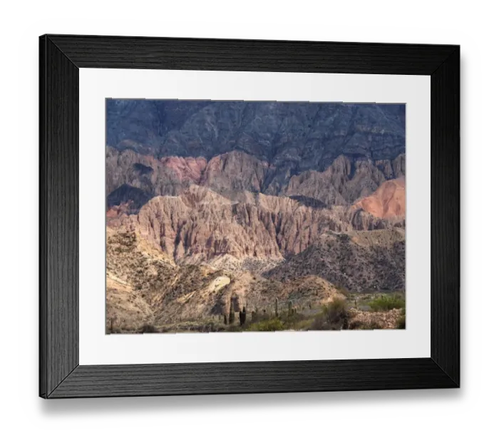 Framed Print : Quebrada de Humahuaca Framed Print : Quebrada de Humahuaca