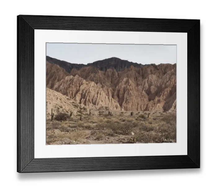 Framed Print : Quebrada de Humahuaca Framed Print : Quebrada de Humahuaca