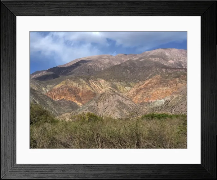 Framed Print : Quebrada de Humahuaca Framed Print : Quebrada de Humahuaca