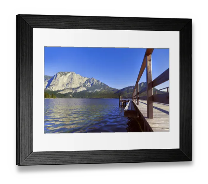 Framed Print : Lake Altaussee in Styria region, Austria Framed Print : Lake Altaussee in Styria region, Austria