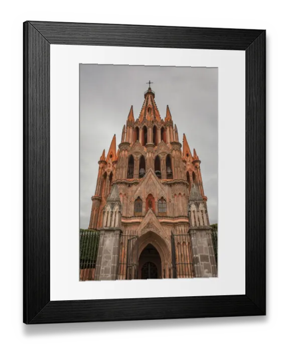 Framed Print : San Michael Archangel Church, Guanajuato