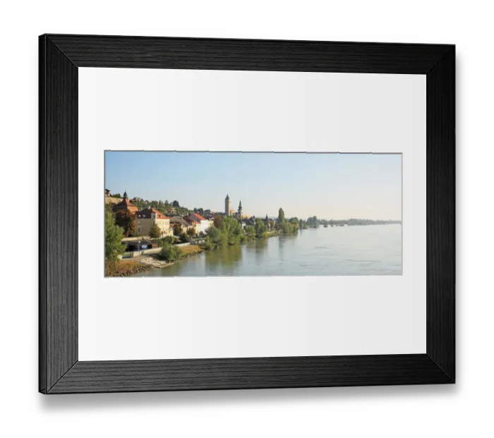 Framed Print : Austria, Wachau Valley, Stein an der Donau Framed Print : Austria, Wachau Valley, Stein an der Donau