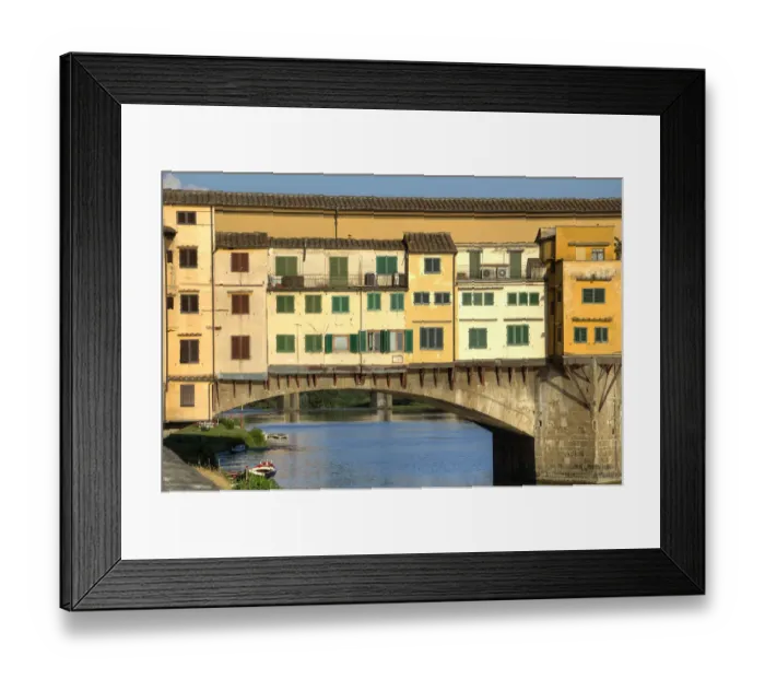 Framed Print : Ponte Vecchio (Florence, Italy) Framed Print : Ponte Vecchio (Florence, Italy)