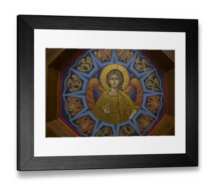 Framed Print : Techo del Gran Meteora-Kalambaka-Grecia Framed Print : Techo del Gran Meteora-Kalambaka-Grecia