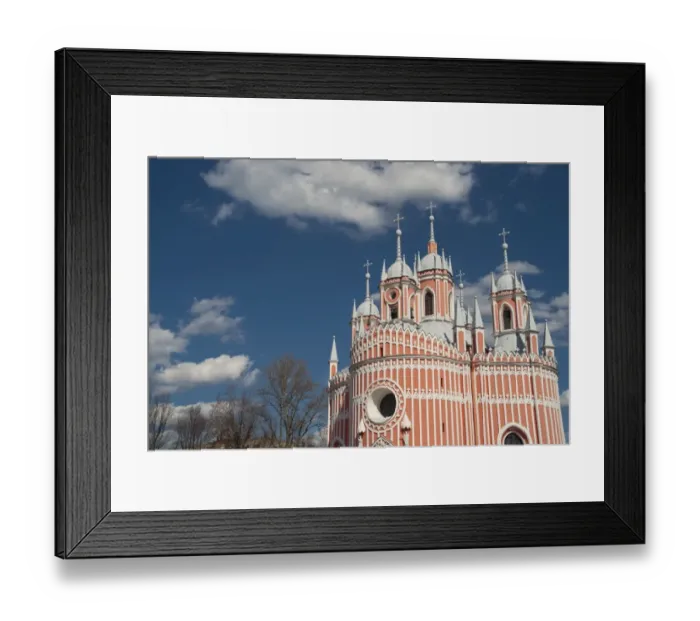 Framed Print : Chesme Church at St. Petersburg, Russia Framed Print : Chesme Church at St. Petersburg, Russia