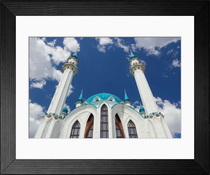 Framed Print : Qol Sharif (Kul Sharif) Mosque in Kazan Framed Print : Qol Sharif (Kul Sharif) Mosque in Kazan