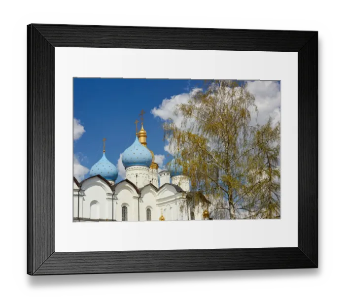 Framed Print : Annunciation Cathedral in Kazan Kremlin