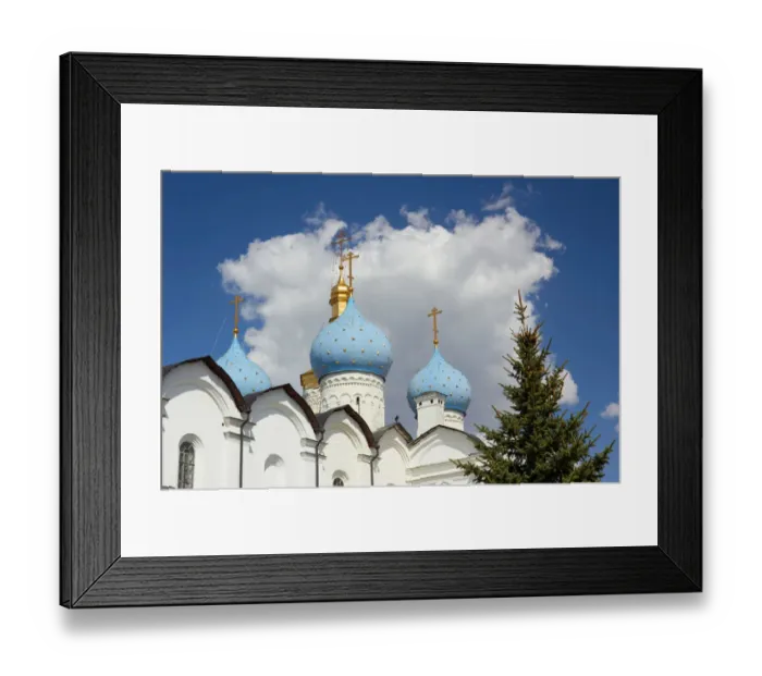 Framed Print : Annunciation Cathedral in Kazan Kremlin Framed Print : Annunciation Cathedral in Kazan Kremlin