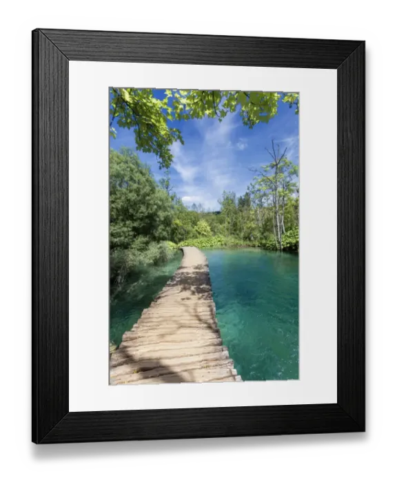 Framed Print : National Park Plitvice Lakes, Croatia