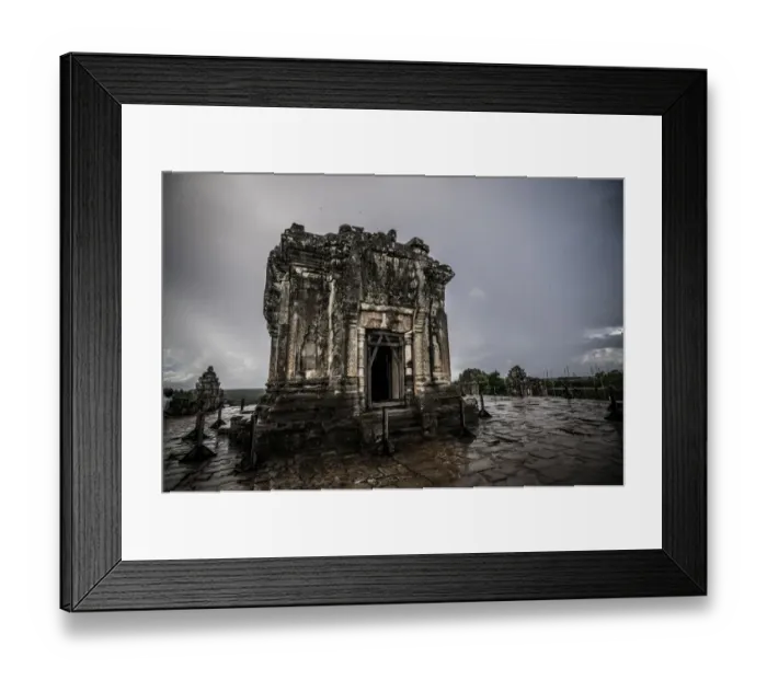 Framed Print : An altar at Angkor Wat Framed Print : An altar at Angkor Wat