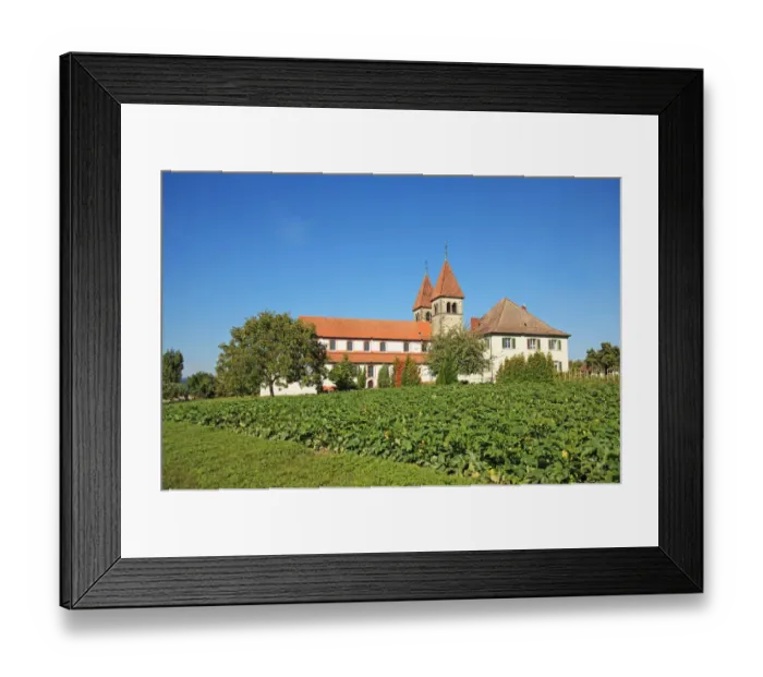 Framed Print : Germany, Monastic Island of Reichenau Framed Print : Germany, Monastic Island of Reichenau