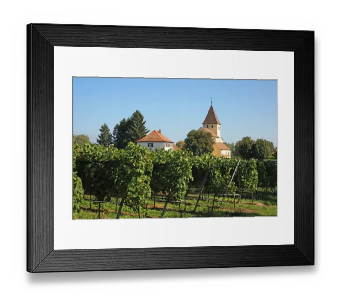 Framed Print : Germany, Monastic Island of Reichenau Framed Print : Germany, Monastic Island of Reichenau
