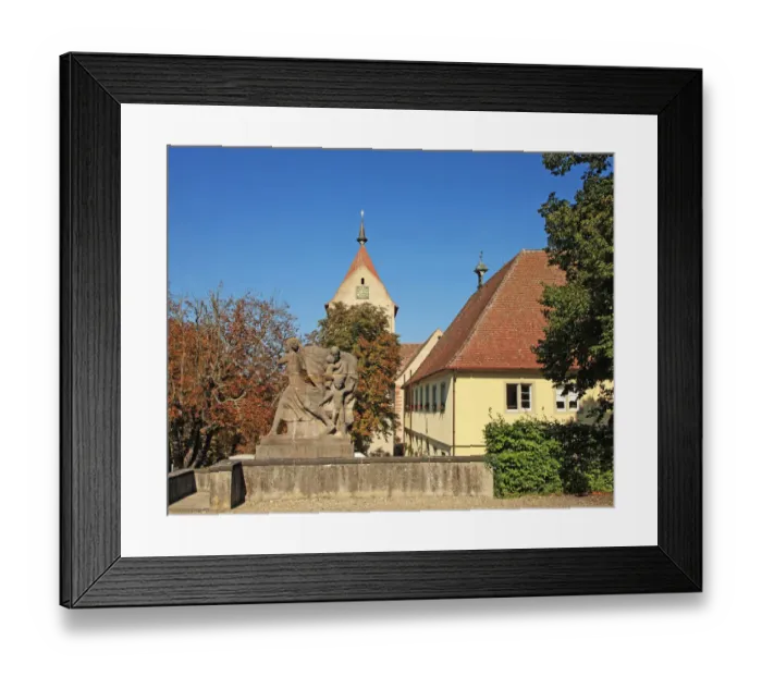 Framed Print : Germany, Monastic Island of Reichenau Framed Print : Germany, Monastic Island of Reichenau