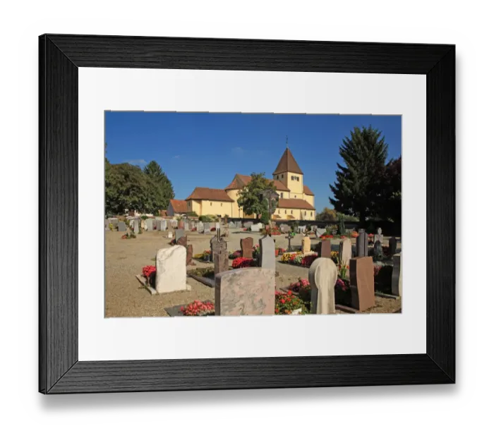Framed Print : Germany, Monastic Island of Reichenau Framed Print : Germany, Monastic Island of Reichenau