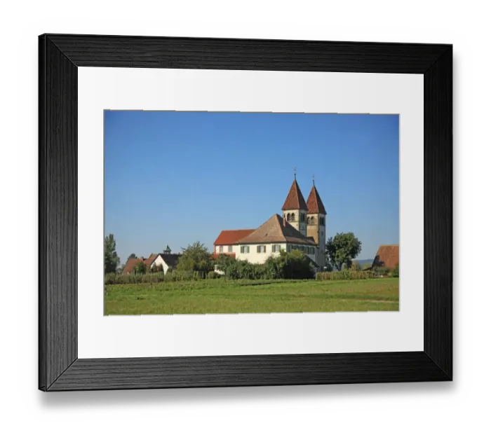 Framed Print : Germany, Monastic Island of Reichenau Framed Print : Germany, Monastic Island of Reichenau