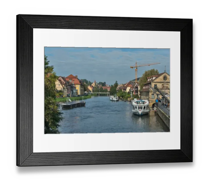 Framed Print : Klein-Venedig, Bamberg Framed Print : Klein-Venedig, Bamberg