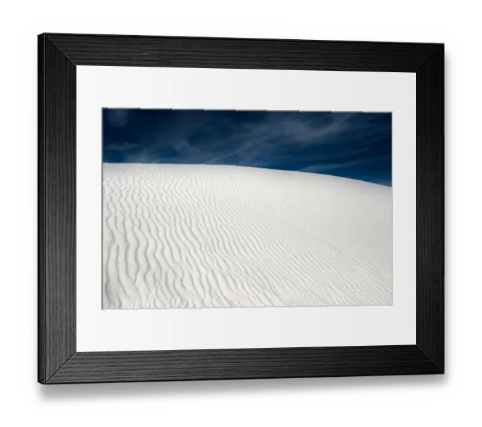 Framed Print : White Sands National Monument New Mexico State USA Framed Print : White Sands National Monument New Mexico State USA