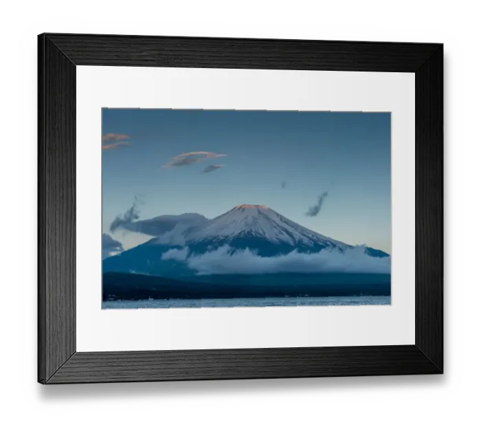 Framed Print : Light began to hit the ridge Framed Print : Light began to hit the ridge