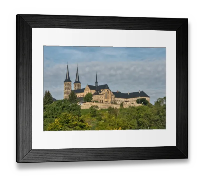 Framed Print : Michelsberg Abbey Framed Print : Michelsberg Abbey