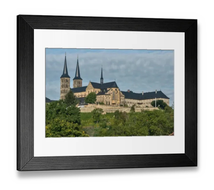 Framed Print : Michelsberg Abbey