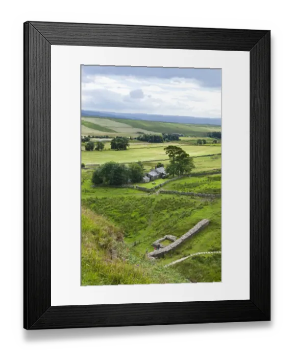 Framed Print : Hadrians Wall Framed Print : Hadrians Wall