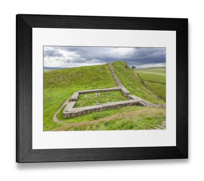 Framed Print : Hadrians Wall Framed Print : Hadrians Wall