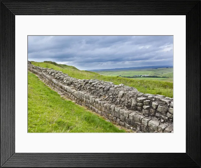 Framed Print : Hadrians Wall Framed Print : Hadrians Wall