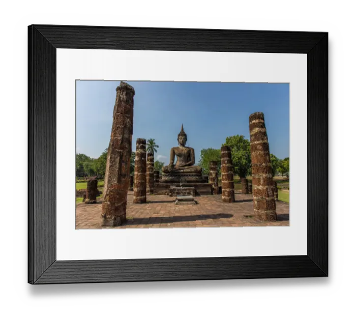 Framed Print : Sukhothai Buddha Framed Print : Sukhothai Buddha