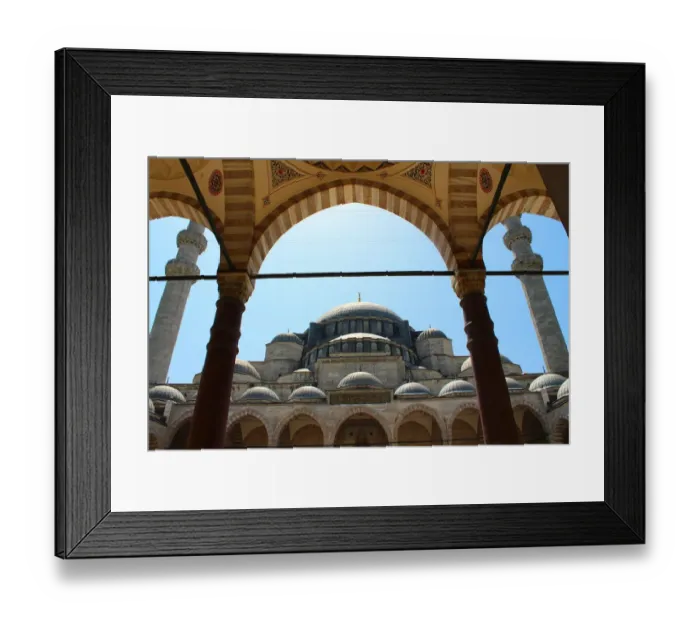 Framed Print : SAOEleymaniye Mosque in Istanbul