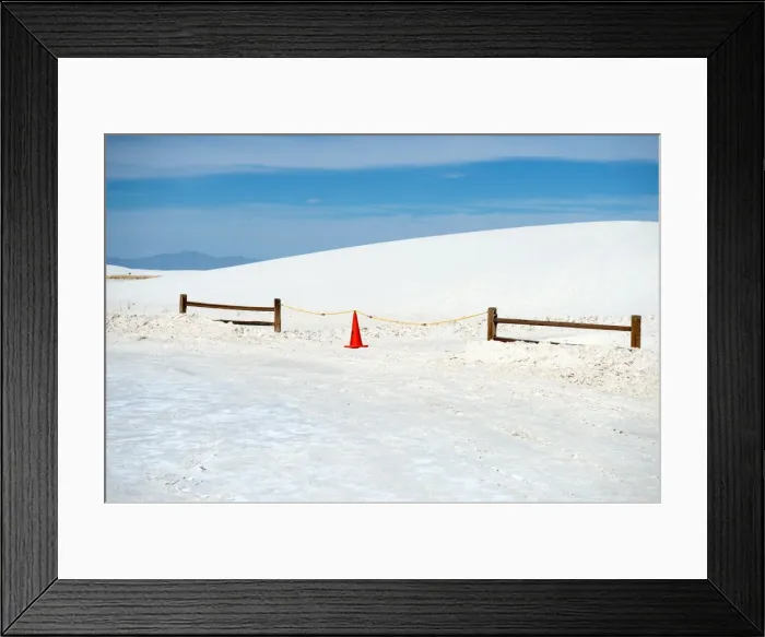 Framed Print : White Sands National Monument New Mexico State USA Framed Print : White Sands National Monument New Mexico State USA