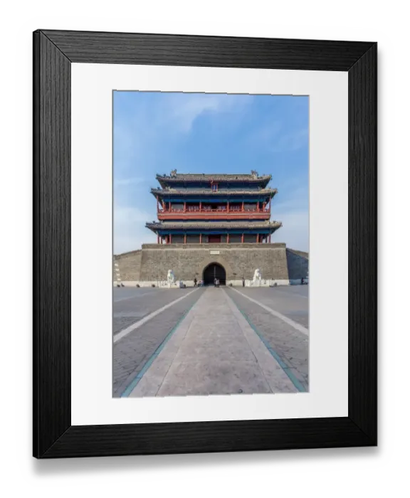 Framed Print : Beijing Yongdingmen gate Framed Print : Beijing Yongdingmen gate